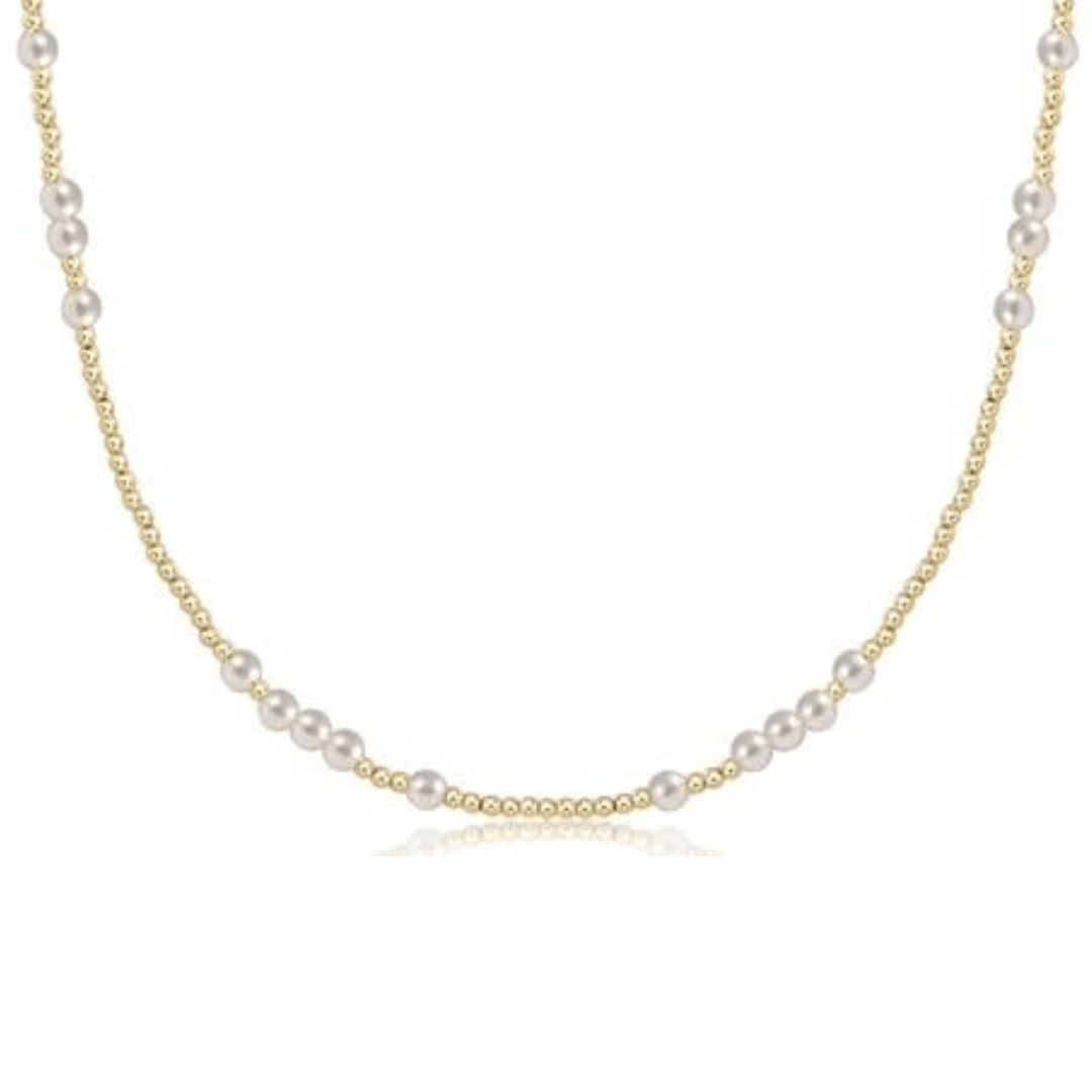 Enewton Gold Hope Unwritten Choker - Pearl - Enewton