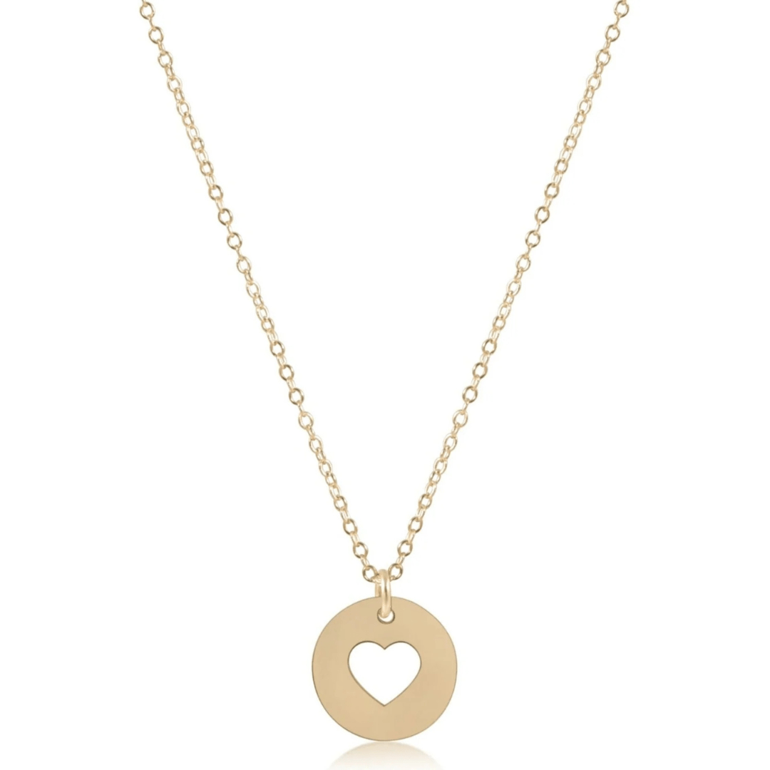 Enewton Gold Love Disc Necklace - Enewton