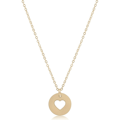 Enewton Gold Love Disc Necklace - Enewton
