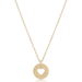 Enewton Gold Love Disc Necklace - Enewton