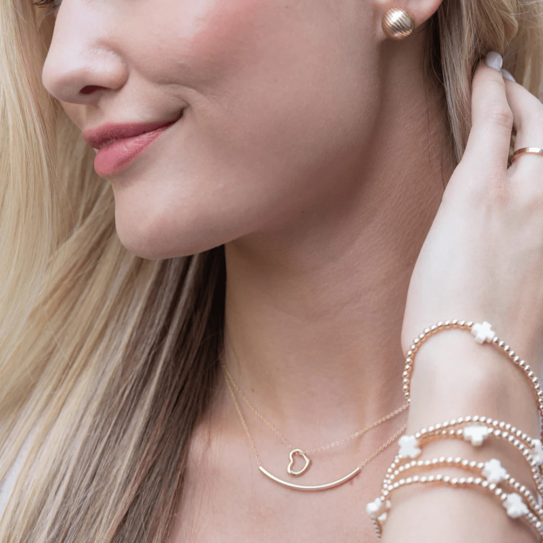 Enewton Gold Smooth Bliss Bar Necklace - Enewton