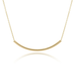 Enewton Gold Smooth Bliss Bar Necklace - Enewton