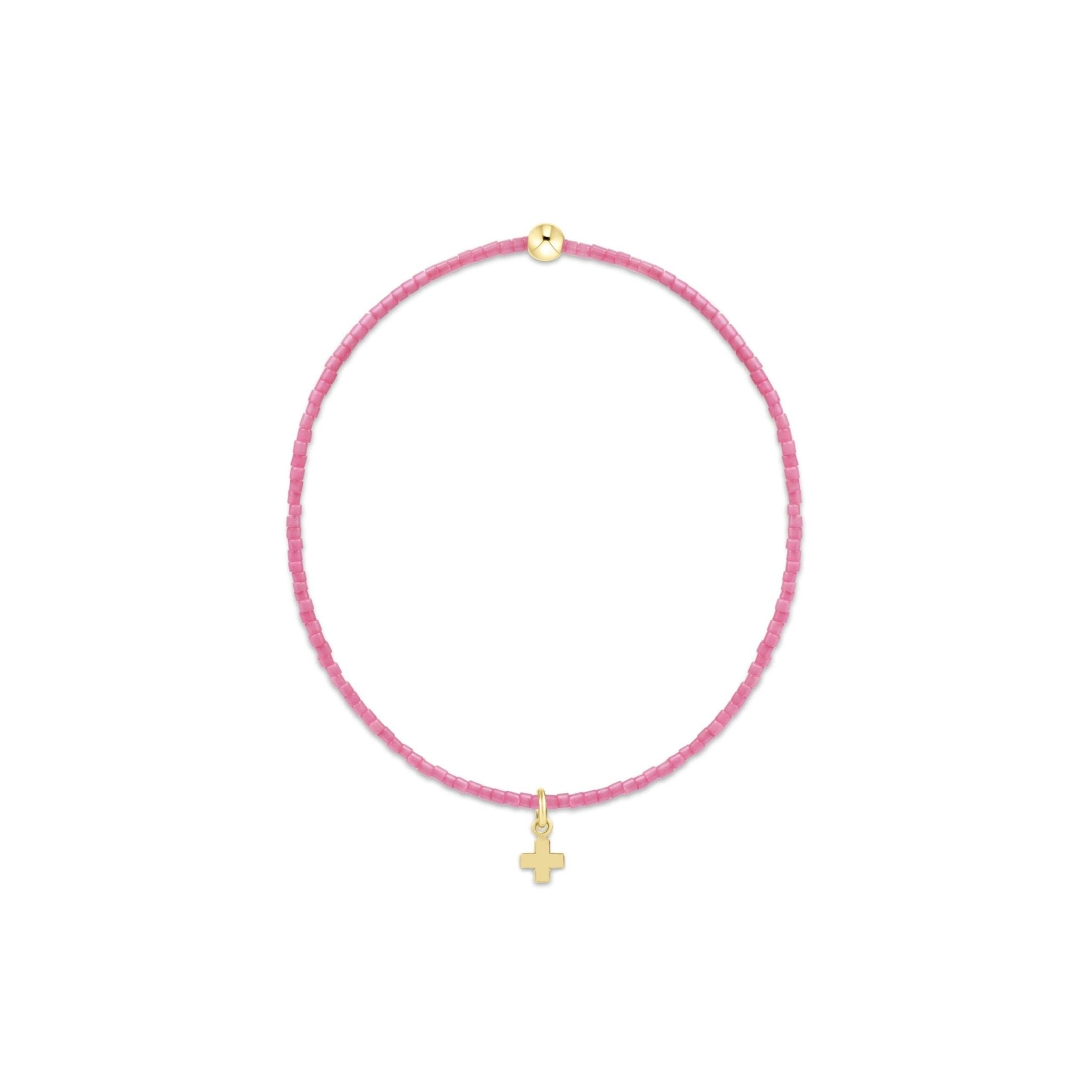 enewton Hope Classic Bracelet Cross Charm - Bubblegum - Enewton