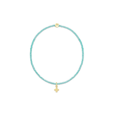 enewton Hope Classic Bracelet Cross Charm - Sea Glass - Enewton