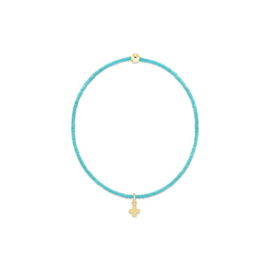 enewton Hope Classic Bracelet Cross Charm - Turquoise - Enewton