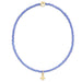 enewton Hope Classic Signature Gold Cross Charm Bracelet - Bright Blue - Enewton