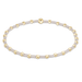 Enewton Hope Classic Signature Gold Cross Charm Bracelet - Milkshake - Enewton