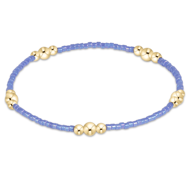 Enewton Hope Purpose Gold Bracelet - Bright Blue - Enewton