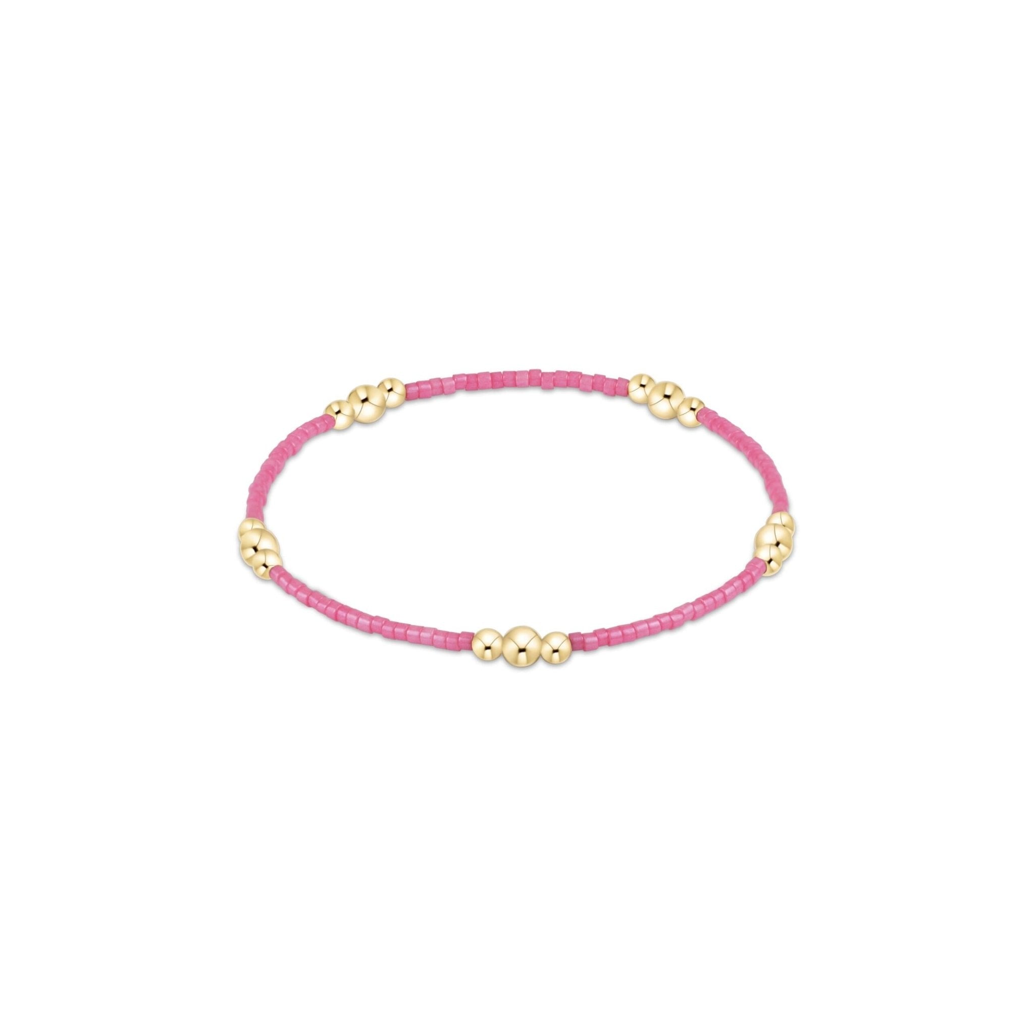 enewton Hope Purpose Gold Bracelet - Bubblegum - Enewton