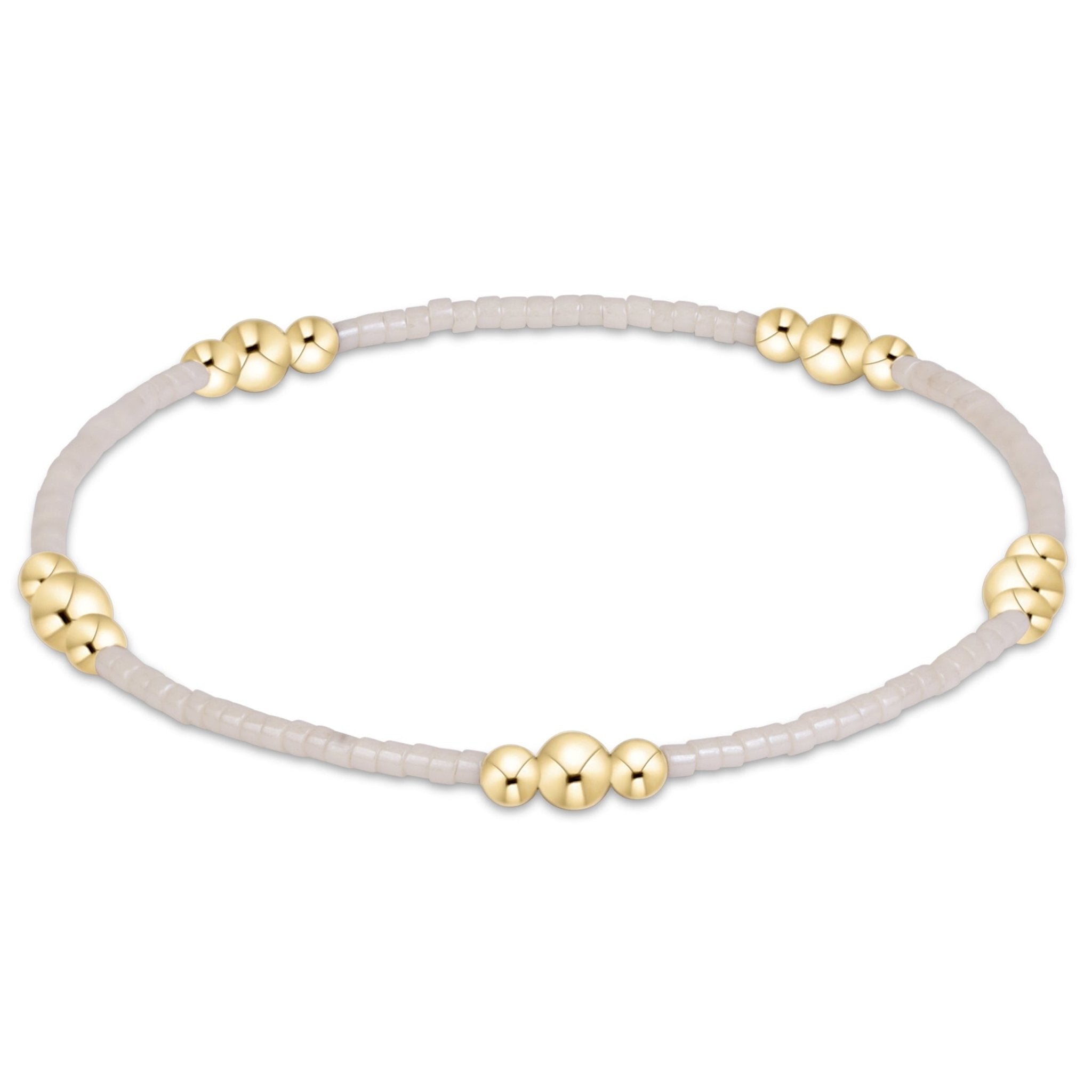 enewton Hope Purpose Gold Bracelet - Milkshake - Enewton