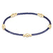 enewton Hope Purpose Gold Bracelet - Navy - Enewton