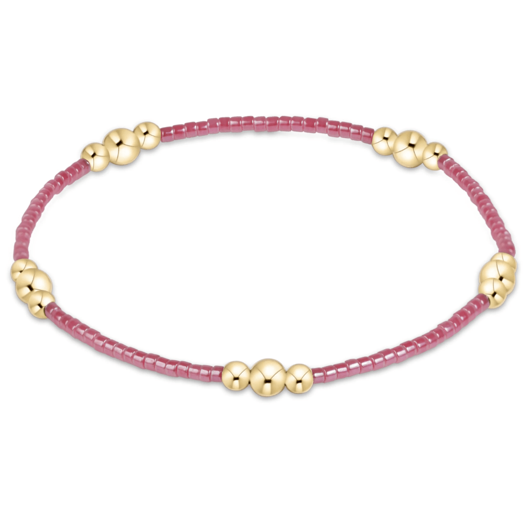 enewton Hope Purpose Gold Bracelet - Pink Champagne - Enewton