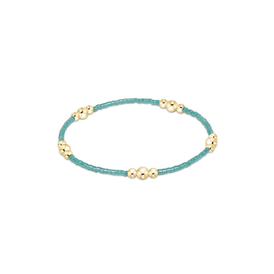 enewton Hope Purpose Gold Bracelet - Sea Glass - Enewton