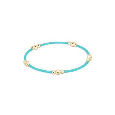 enewton Hope Purpose Gold Bracelet - Turquoise - Enewton