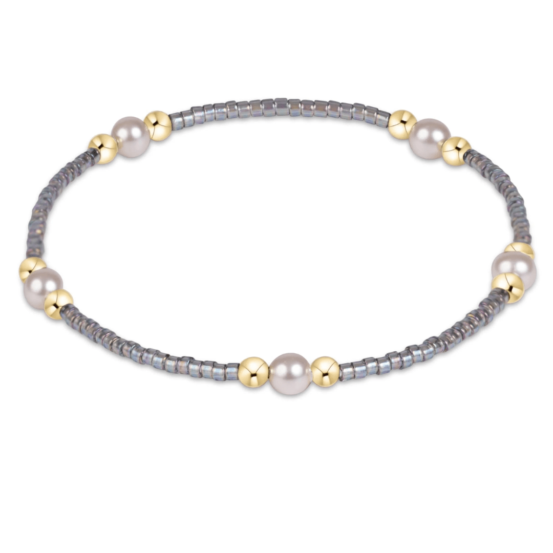 enewton Hope Purpose Pearl Bracelet - Morning Mist - Enewton