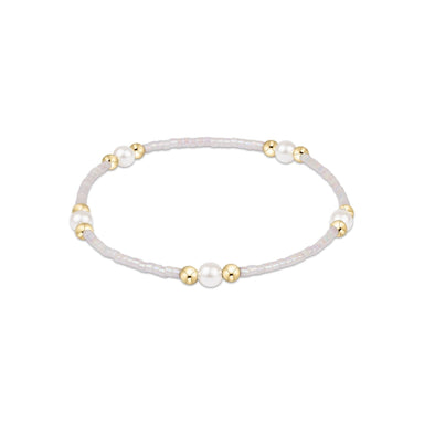 enewton Hope Purpose Pearl Bracelet - Silky White - Enewton