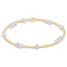 enewton Hope Unwritten Gemstone 4mm Bracelet - Mother of Pearl - Enewton