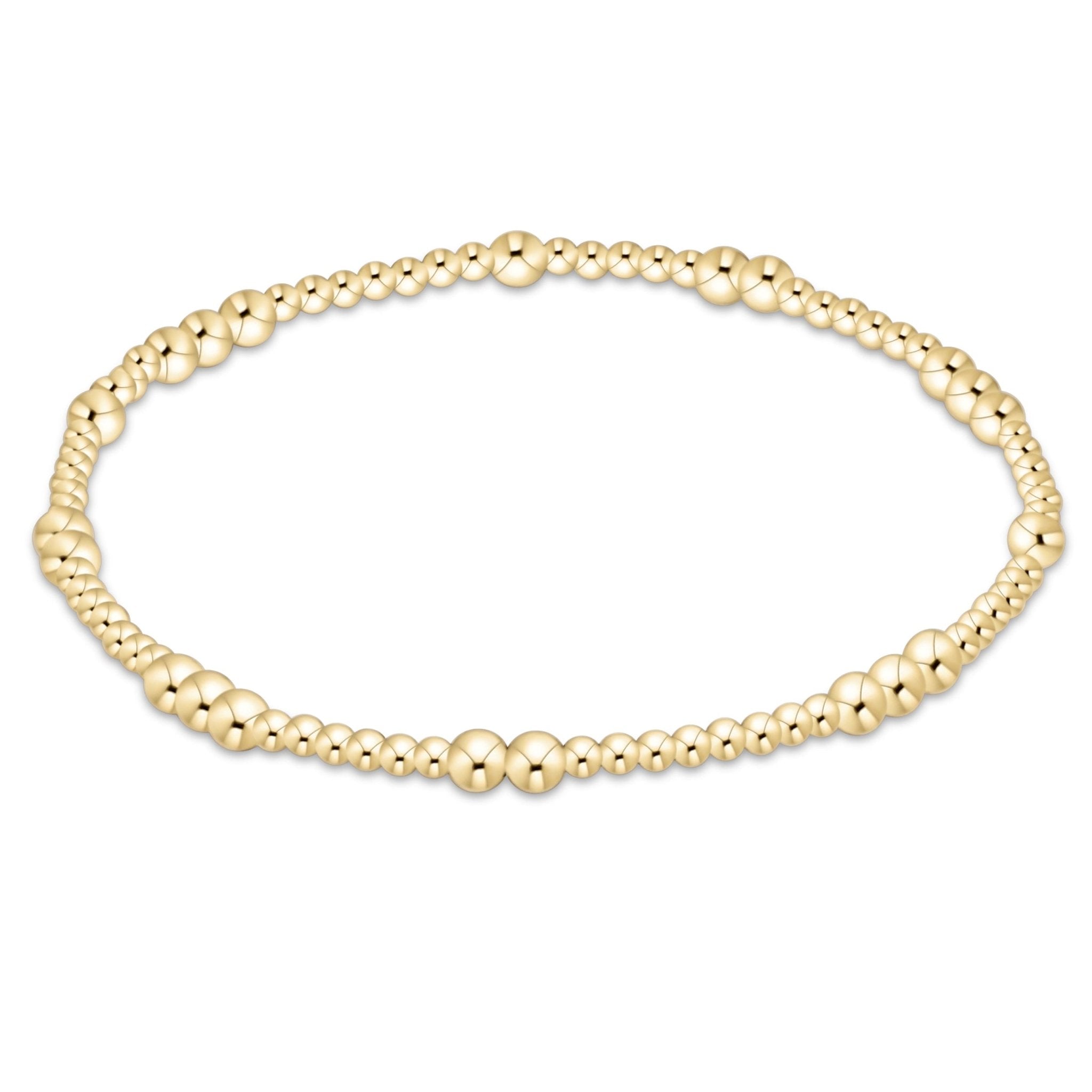 enewton Hope Unwritten Gold 3mm Bracelet - Enewton