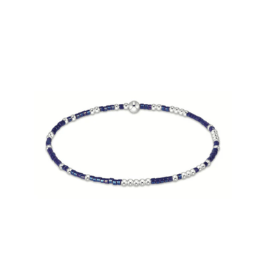 Enewton Hope Unwritten Sterling Bracelet - Blue Metallic - Enewton