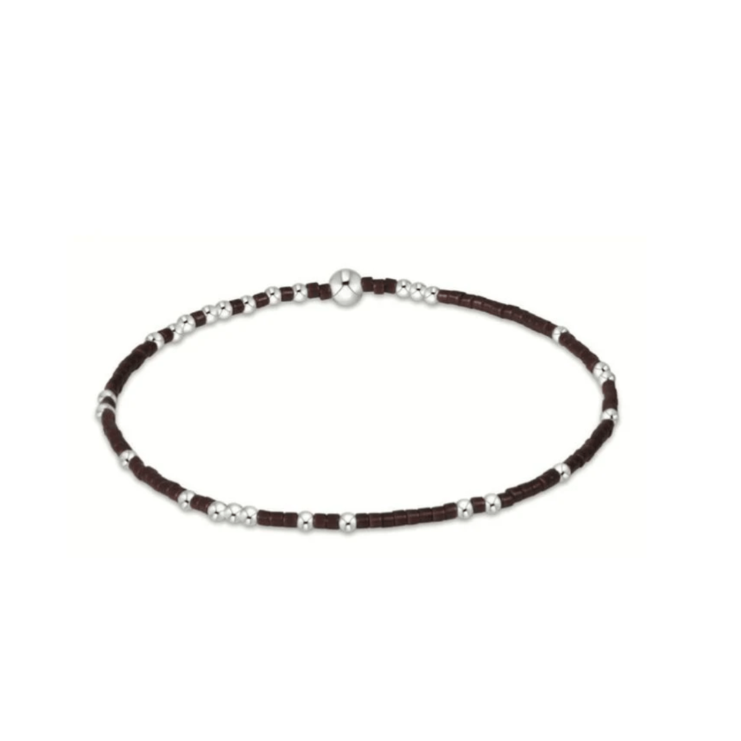 Enewton Hope Unwritten Sterling Bracelet - Chocolate - Enewton