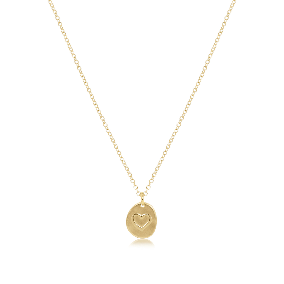 Enewton Inspire Love Gold Charm Necklace - Enewton