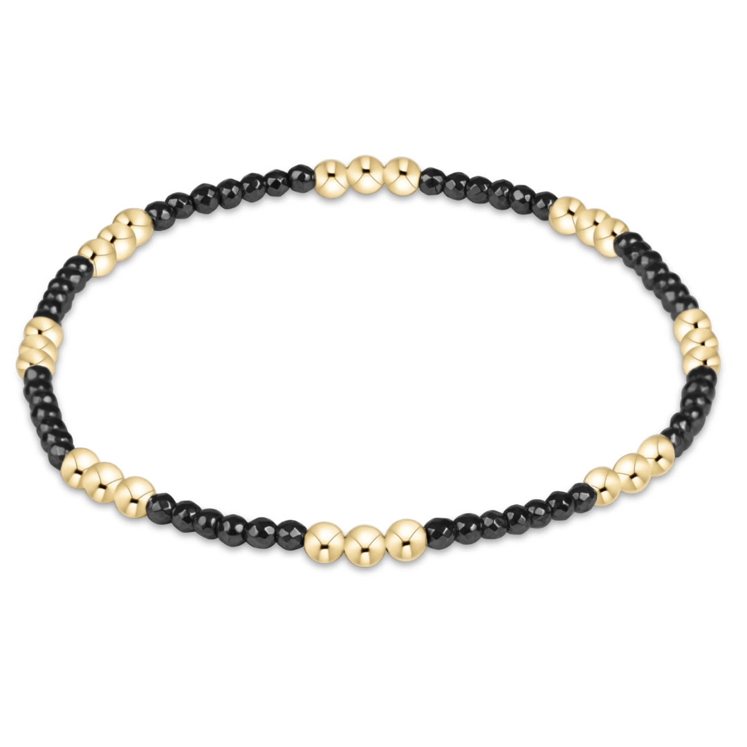 enewton Joy 2mm Bracelet - Faceted Hematite - Enewton