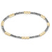 enewton Joy 2mm Bracelet - Silver Faceted Hematite - Enewton