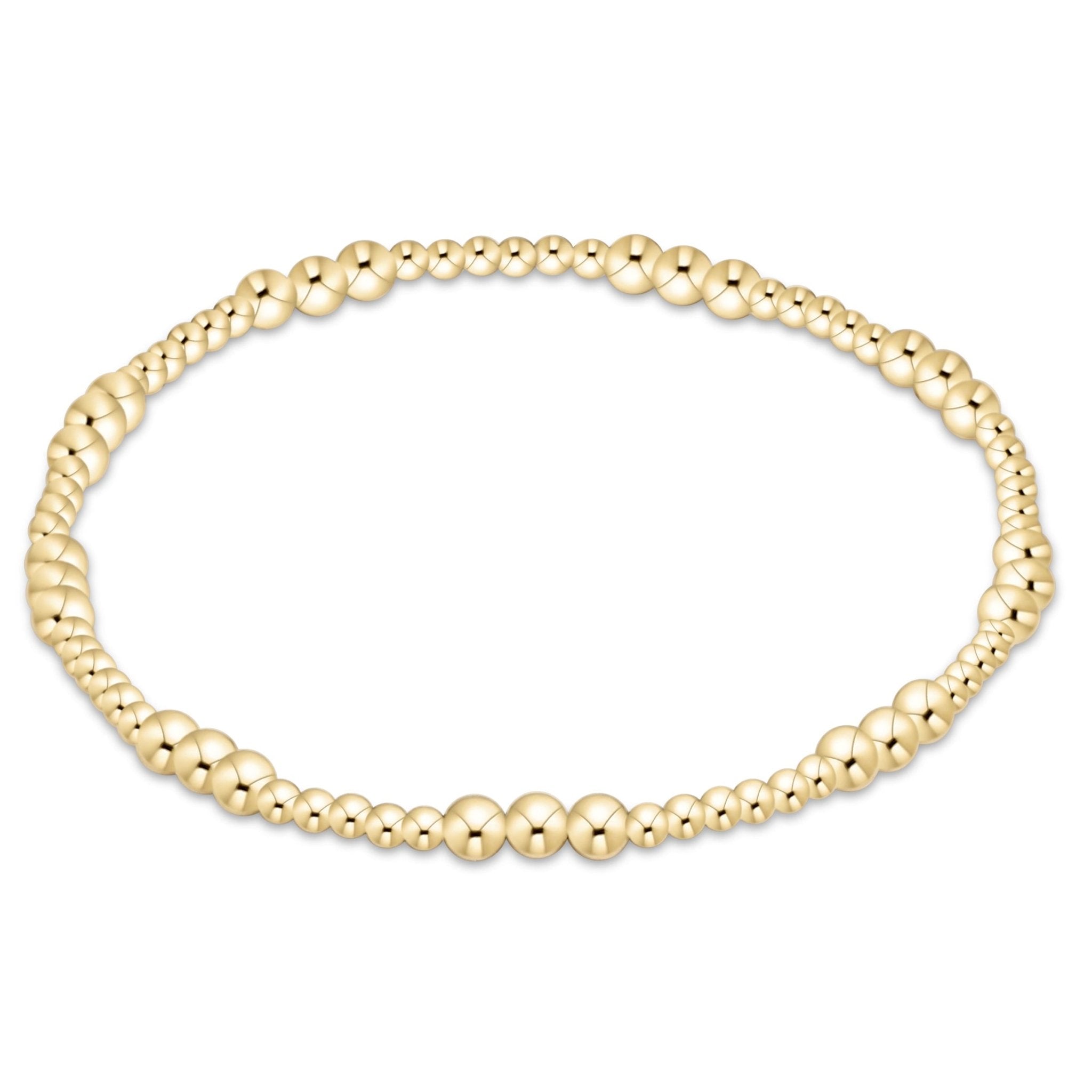 enewton Joy 3mm Bracelet - Gold - Enewton