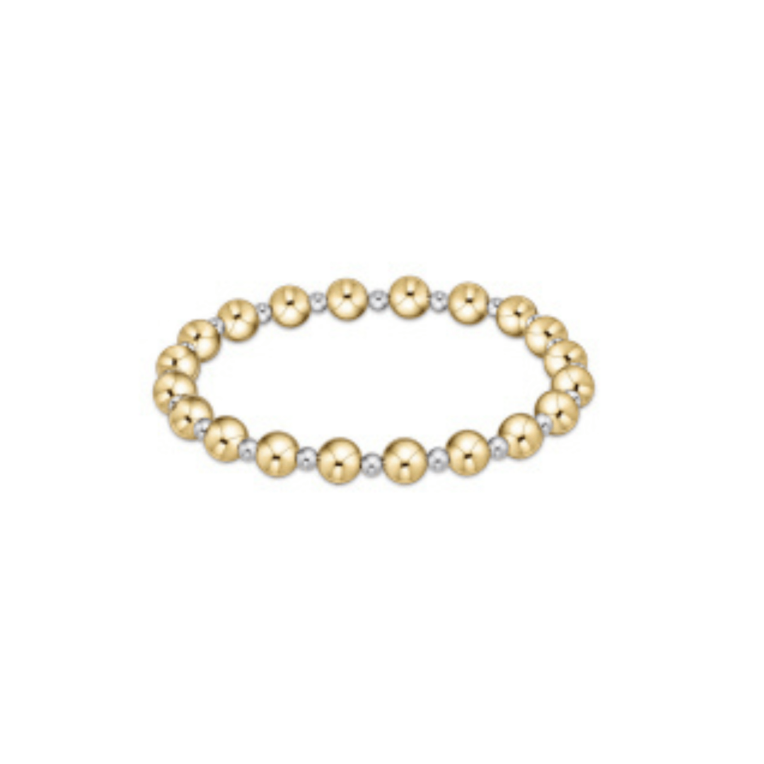Enewton Mixed Metal Classic Grateful Bead Bracelet - Enewton