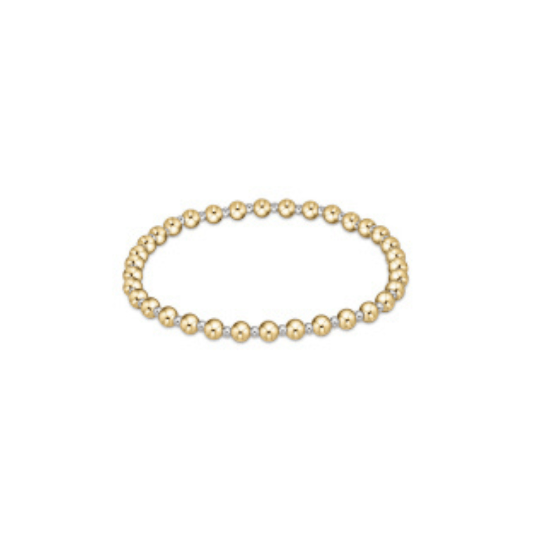 Enewton Mixed Metal Classic Grateful Bead Bracelet - Enewton