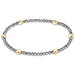 enewton Presence 2mm Bracelet - Silver Faceted Hematite - Enewton