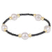 enewton Purpose Admire Pearl 8mm Bracelet - Faceted Hematite - Enewton