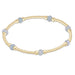 enewton Purpose Gemstone 4mm Bracelet - Aquamarine - Enewton