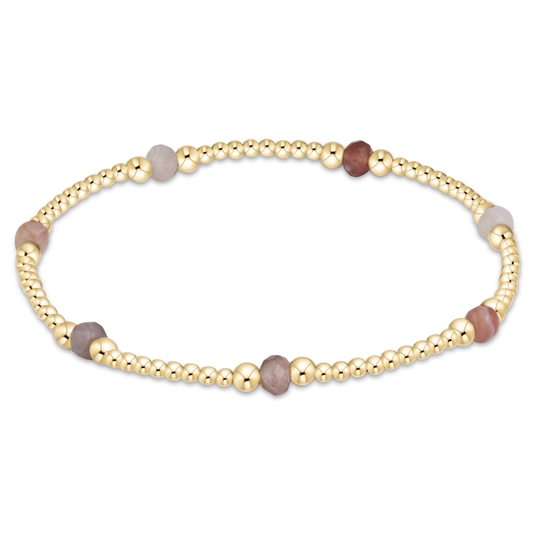 enewton Purpose Gemstone 4mm Bracelet - Botswana Agate - Enewton