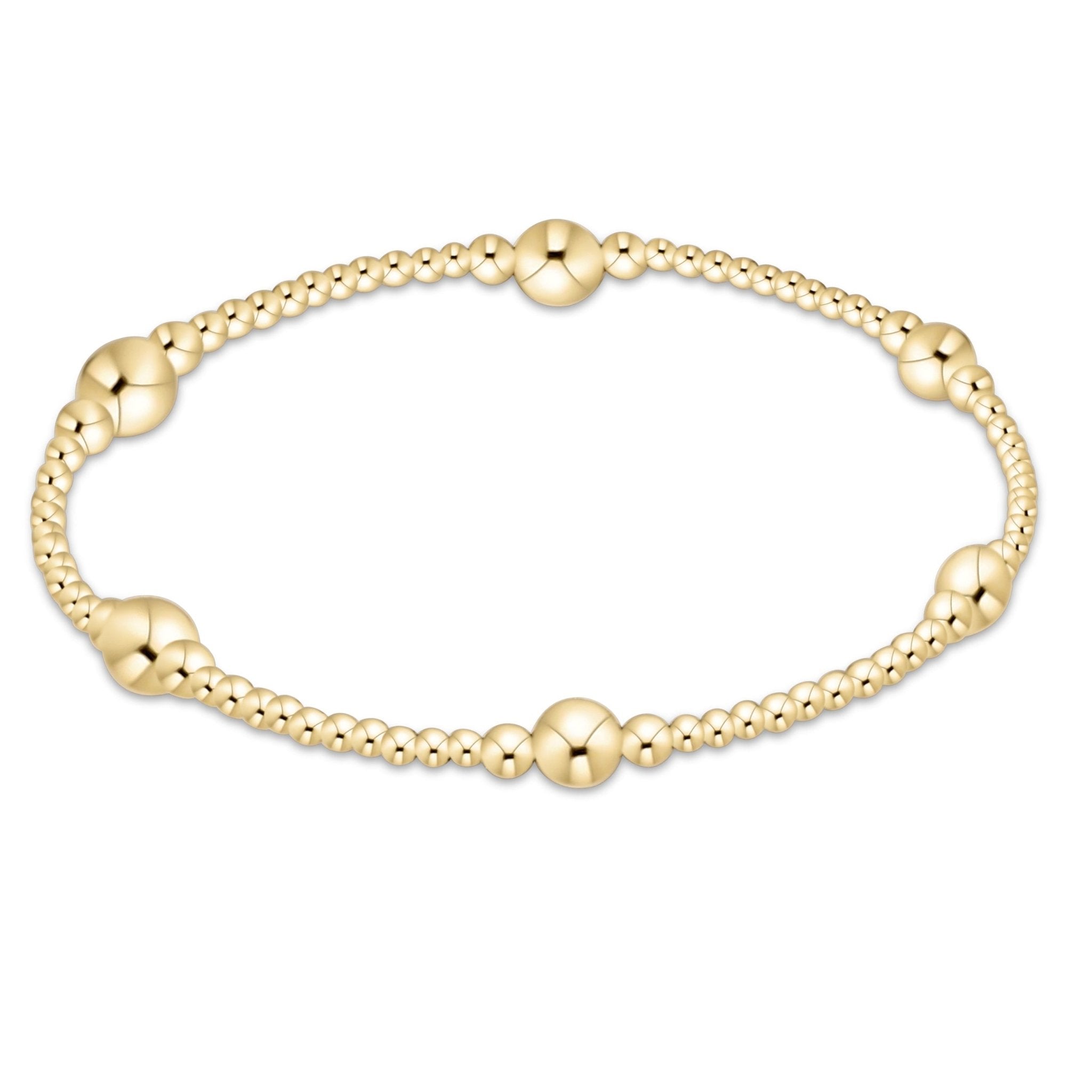 enewton Purpose Gold 5mm Bracelet - Enewton