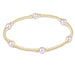 enewton Purpose Pearl 5mm Gold Bracelet - Enewton