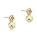 Enewton Signature Cross Small Gold Stud - Classic Gold - Enewton