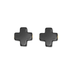 Enewton Signature Cross Stud - Onyx - Enewton