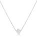 Enewton Sterling Signature Cross Necklace - Off - White - Enewton