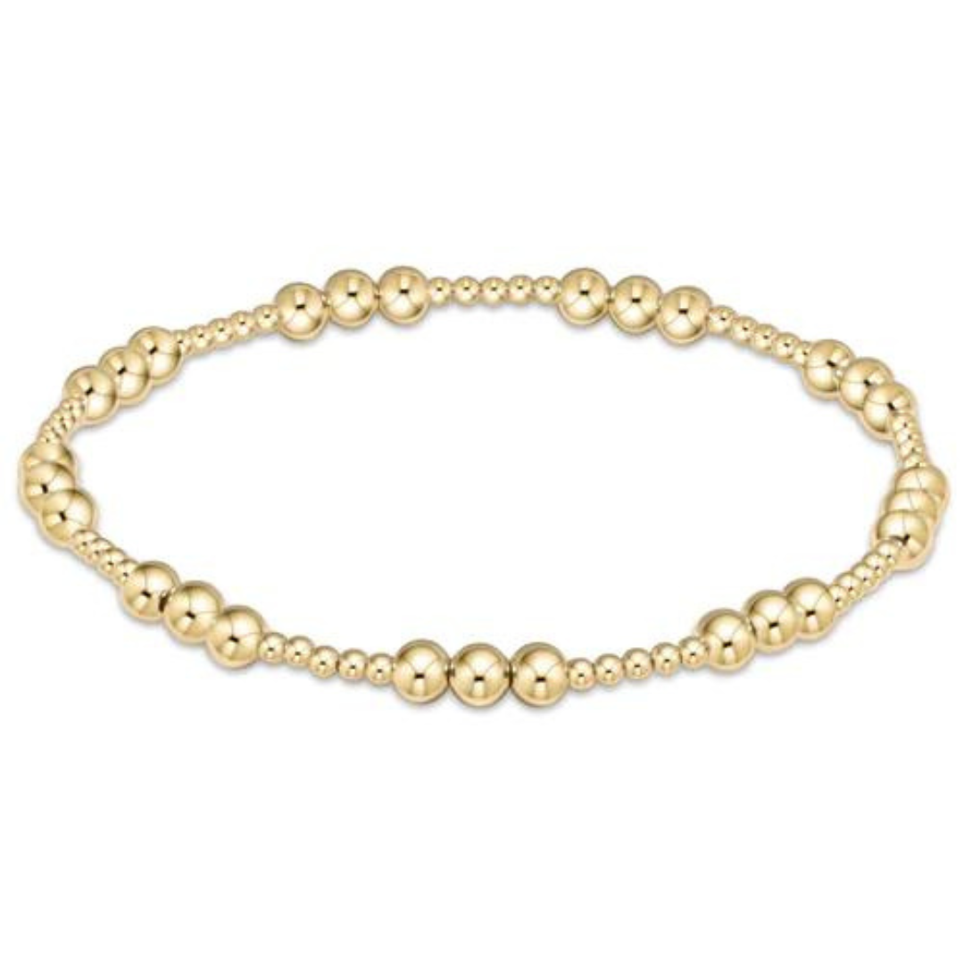 Enewton Classic Gold Joy Pattern Bead Bracelet