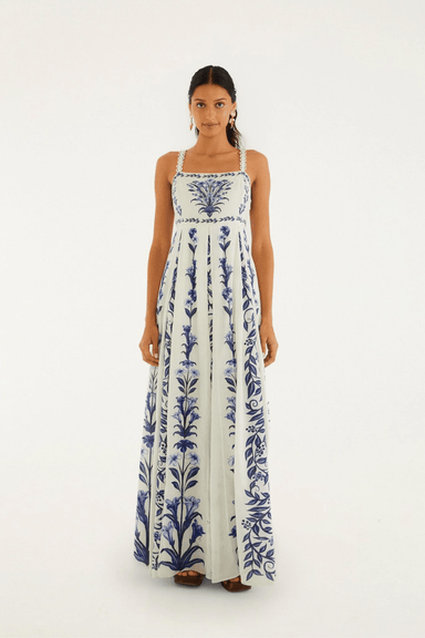 Farm Rio Flowers Arch Maxi Dress - Farm Rio