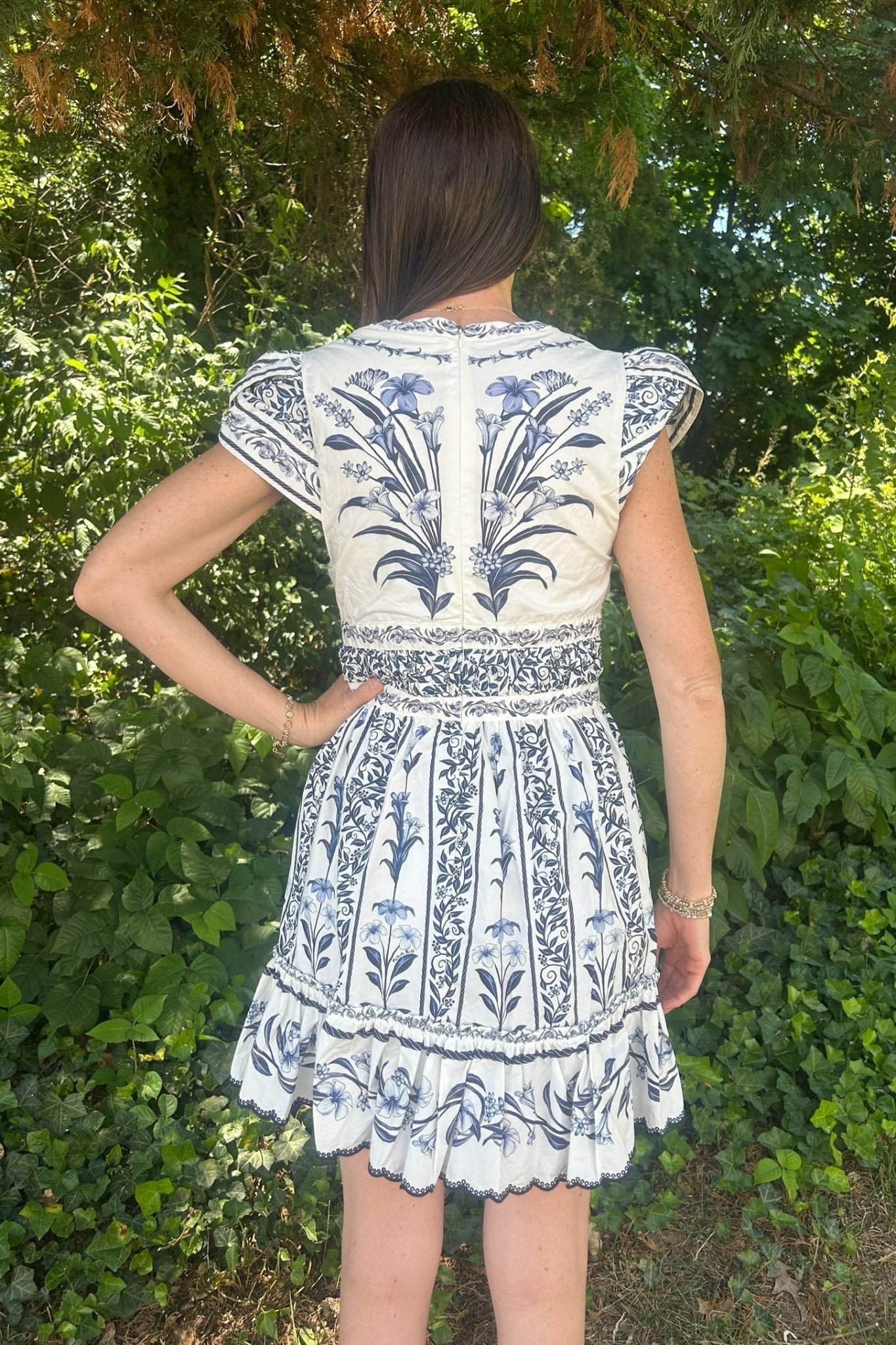 Farm Rio Mini Dress - Flowers Arch - Farm Rio