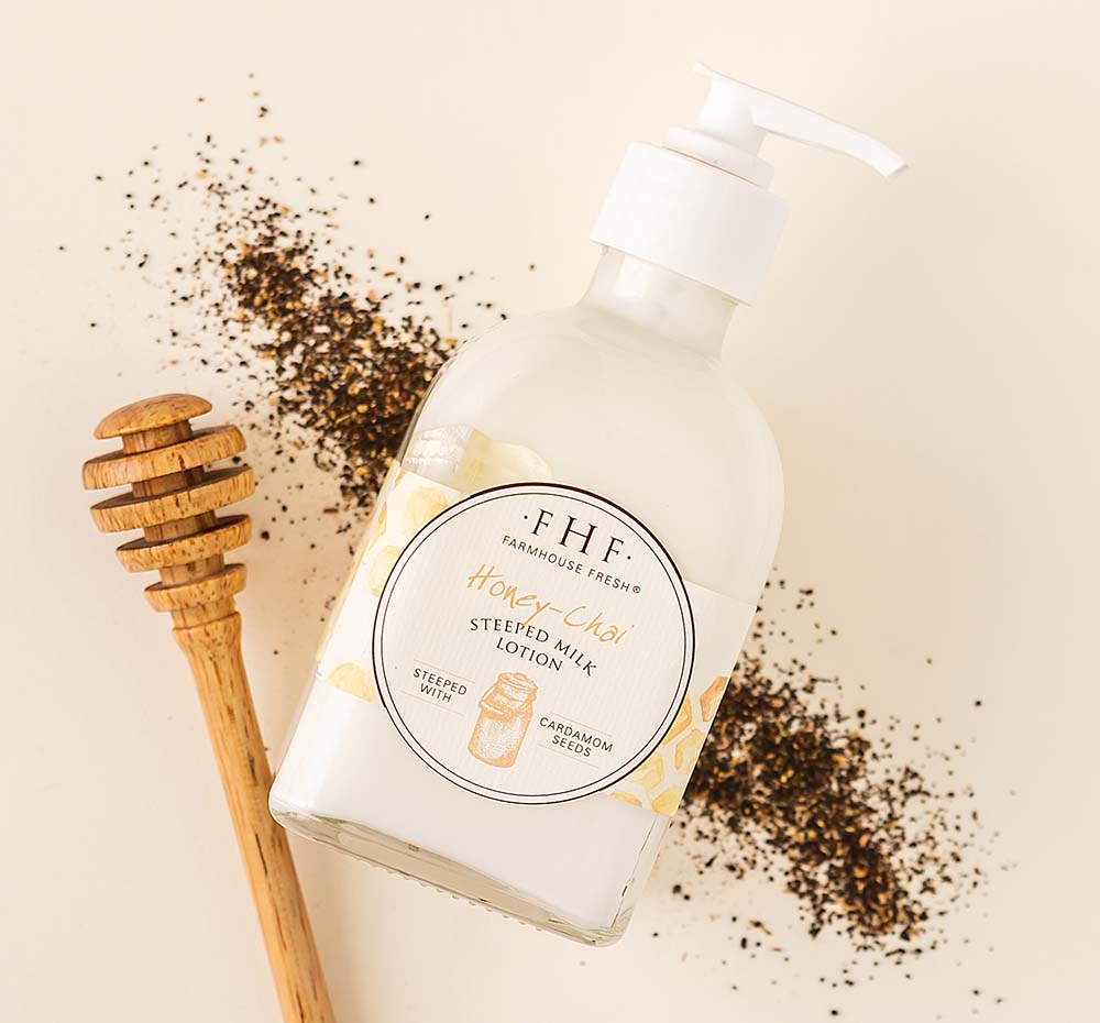 Farmhouse Fresh Honey-Chai Steeped Milk Lotion, view 2