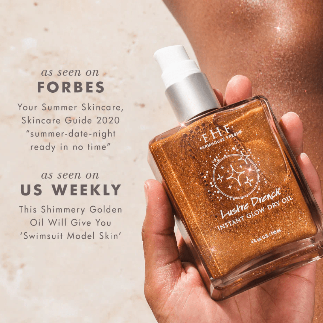 FarmHouse Fresh Lustre Drench Glow Dry Oil - Farmhouse Fresh