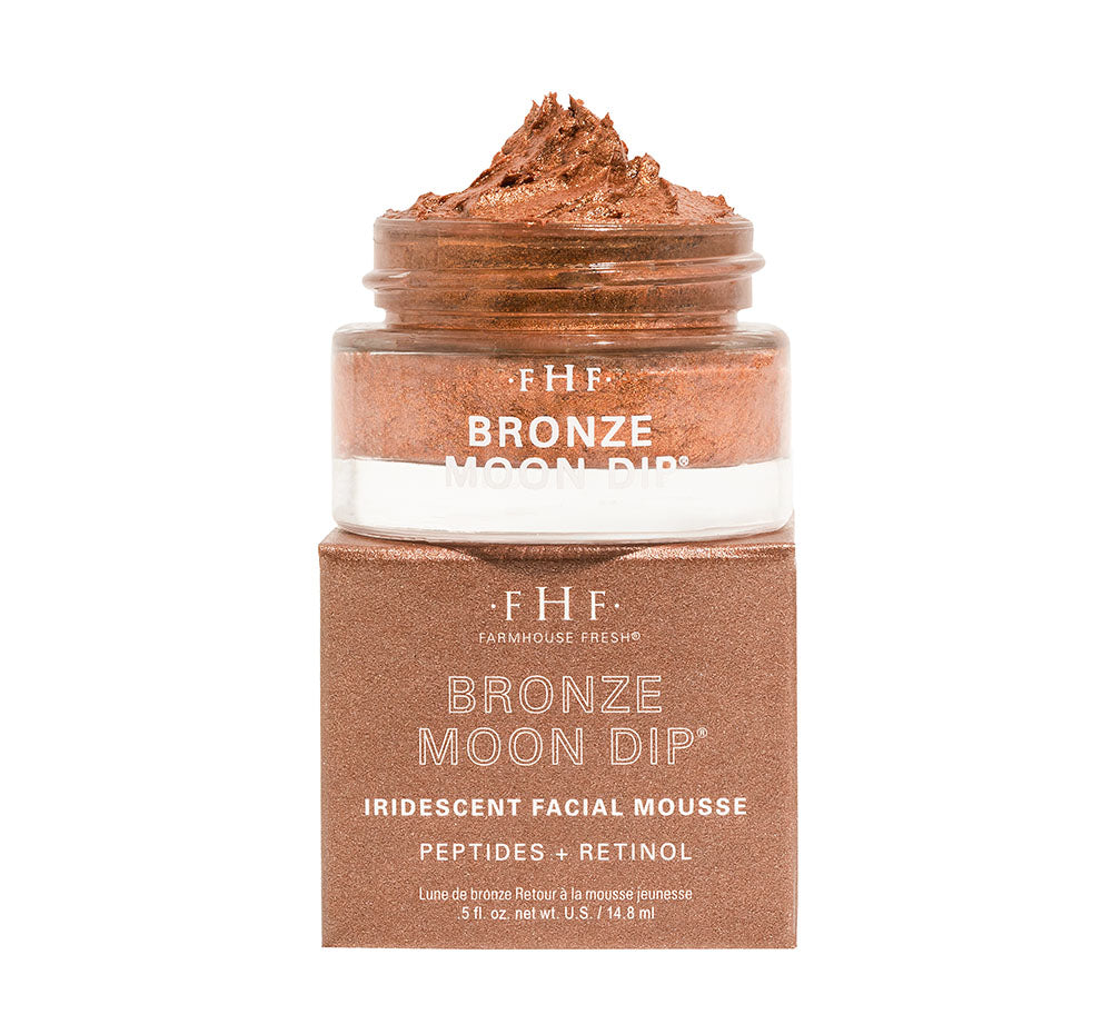 Mini jar of Bronze Moon Dip moisturizer