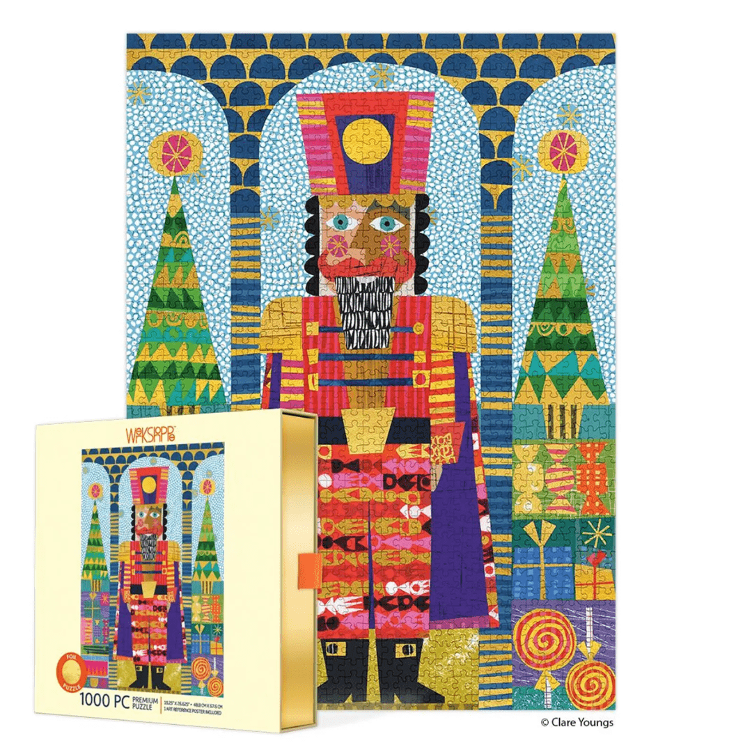Festive Nutcracker - Holiday Jigsaw Puzzle - WerkShoppe