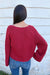 Free People Heartland Pullover In Richest Red - Free People
