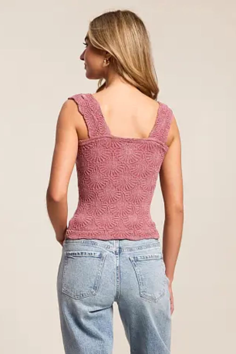 Free People Love Letter Cami in Dreamy Mulberry - Free People