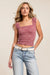 Free People Love Letter Cami in Dreamy Mulberry - Free People