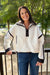 Free People Mountain High 1/2 Zip In White Combo - Free People